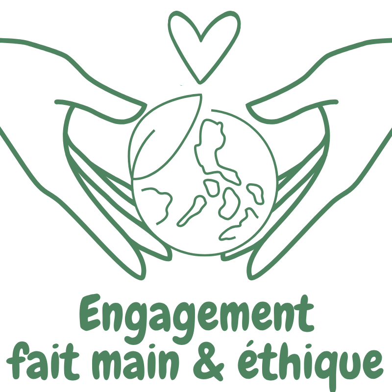 Icône engagement fait main & éthique e-shop